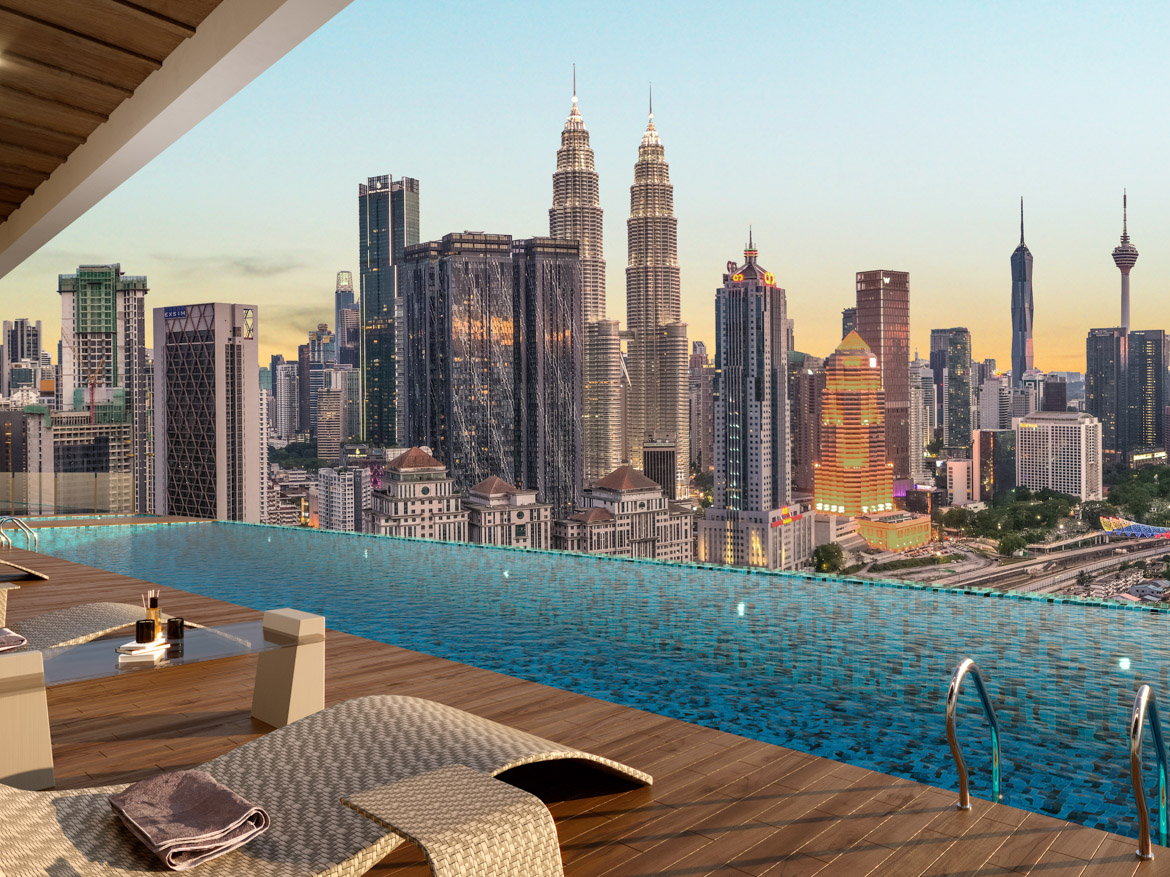 Armani Raja Uda @ KLCC（アルマーニラジャウダ プール